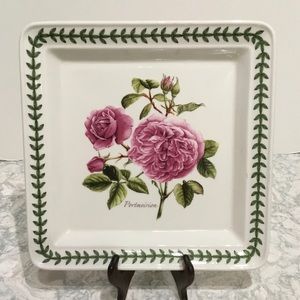 Portmeirion BOTANIC ROSES "Portmeirion" Square Dinner Plate